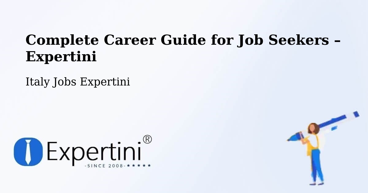 Career Guide for Job Seekers – Moncalieri - Moncalieri, Italy Jobs Expertini