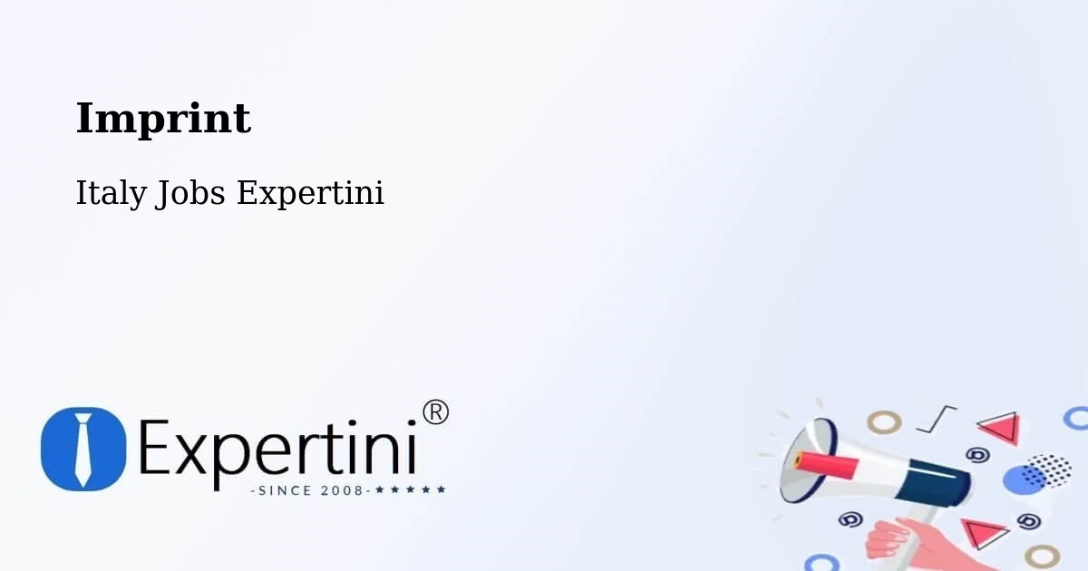Imprint – Moncalieri - Italy Jobs Expertini