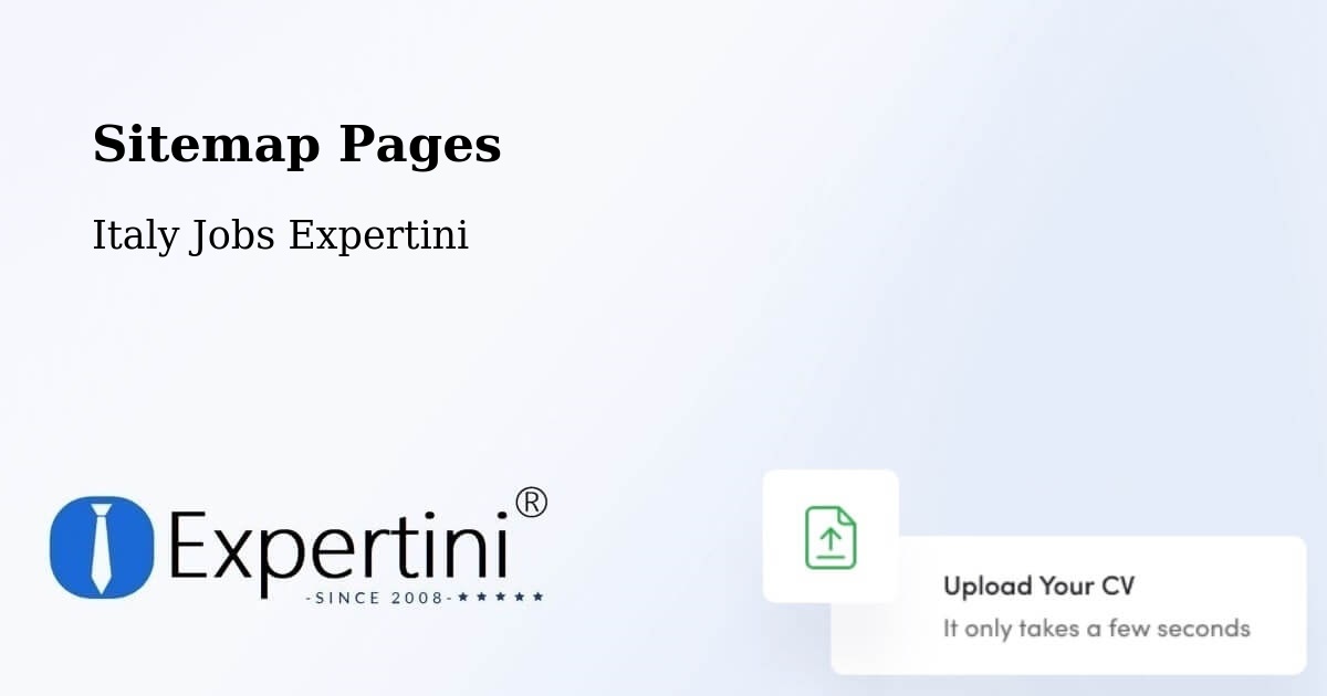 Sitemap Pages - Italy Jobs Expertini